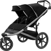 Thule Urban Glide 2, Geschwisterwagen Aluminium/Jet Schwarz 22