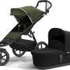 Thule ” Urban Glide 2, Jogging-Buggy Mit Kinderkörbchen, Cypress Green 19