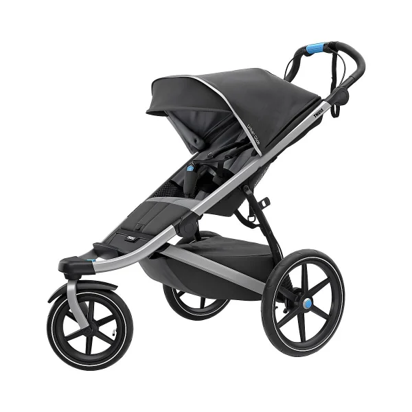 Thule ” Urban Glide 2, Jogging-Buggy Mit Kinderkörbchen, Dark Shadow 1