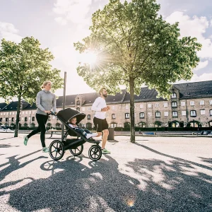 Thule ” Urban Glide 2, Jogging-Buggy Mit Kinderkörbchen, Majolica Blue’ 14