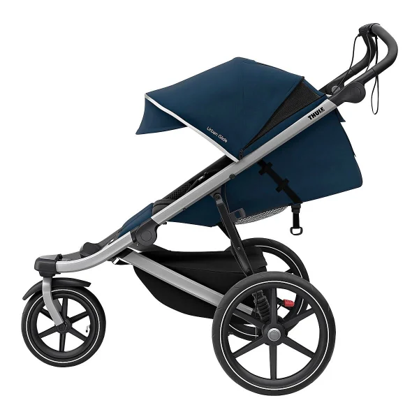 Thule ” Urban Glide 2, Jogging-Buggy Mit Kinderkörbchen, Majolica Blue’ 6