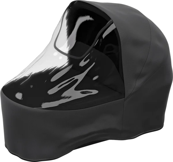 Thule Urban Glide Bassinet Rain Cover, Regenverdeck Fürs Kinderkörbchen Schwarz 1