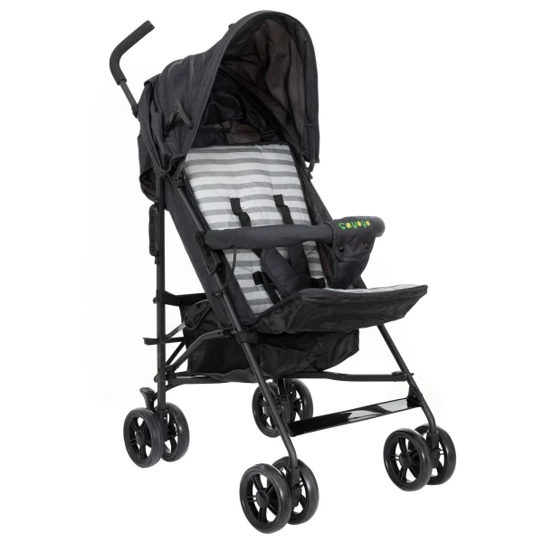 Yalion Kinderwagen In Schwarz / Ab 6 Monate Bis 15kg 4